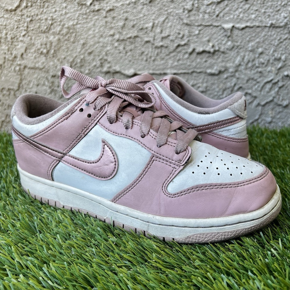 Nike Shoes Youth 6.5 Women Size 8 Dunk Low Pink Glaze GS (DO6485-600) Sneakers